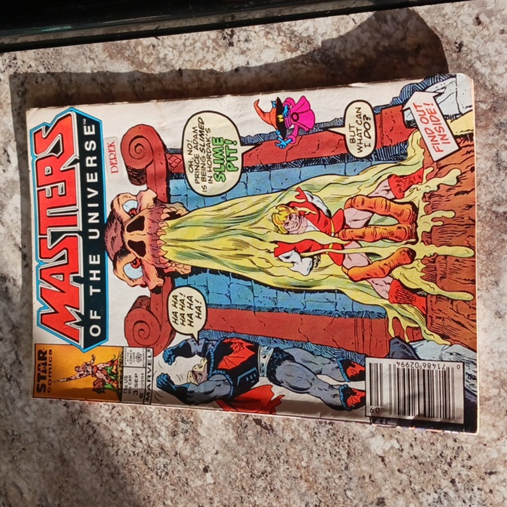 Vintage Masters of the Universe Comic Book